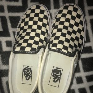Checkered Vans